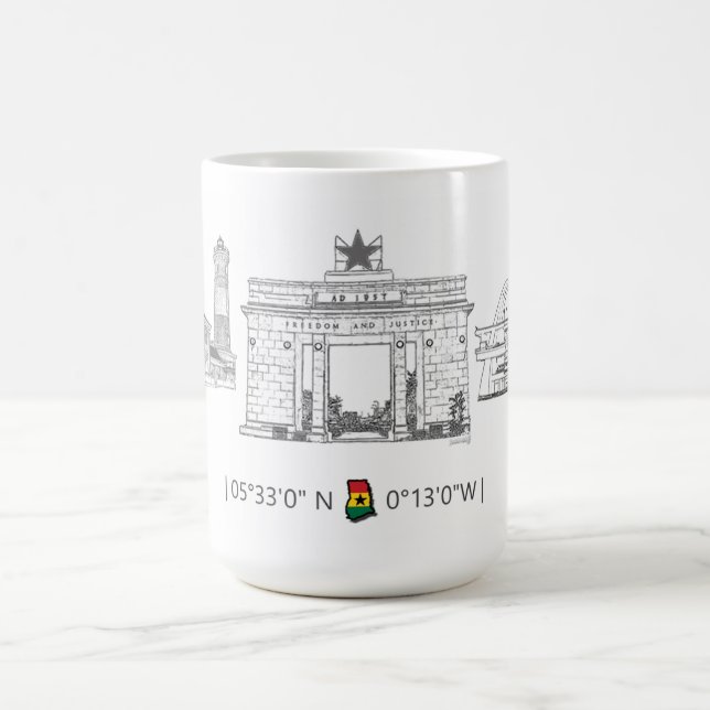 Ghana Icons coffee Tasse (Mittel)