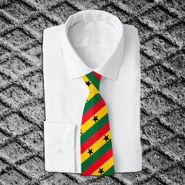 Ghana-Krawatte, Mode-Ghanaische Flagge, Wirtschaft Krawatte