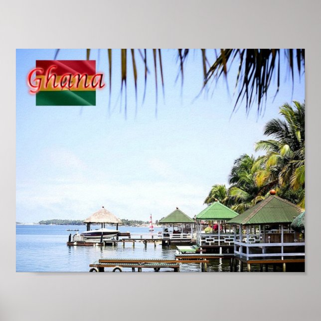 Ghana - Küste Ghanas - Poster (Vorne)