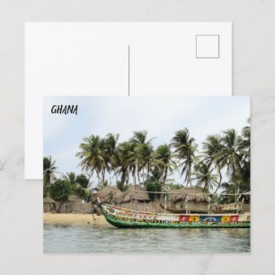 Ghana Postcard Feiertagspostkarte