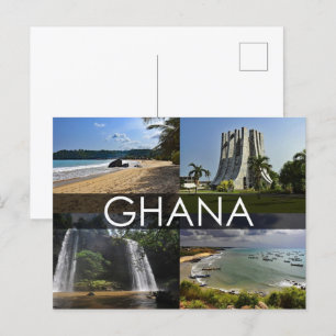 Ghana Postcard Feiertagspostkarte