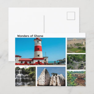 Ghana Postcard Feiertagspostkarte