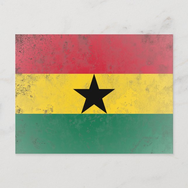 Ghana Postkarte (Vorderseite)