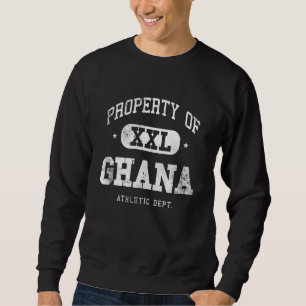 Ghana Property Xxl Sport Uni Athletic Funny Sweatshirt