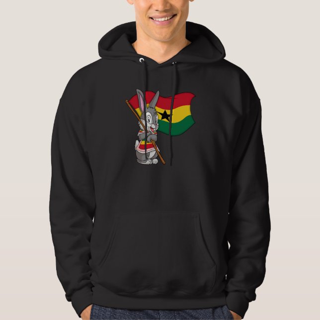 Ghana Rabbit Hoodie (Vorderseite)