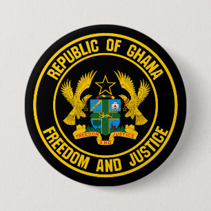 Ghana-RundEmblem Button