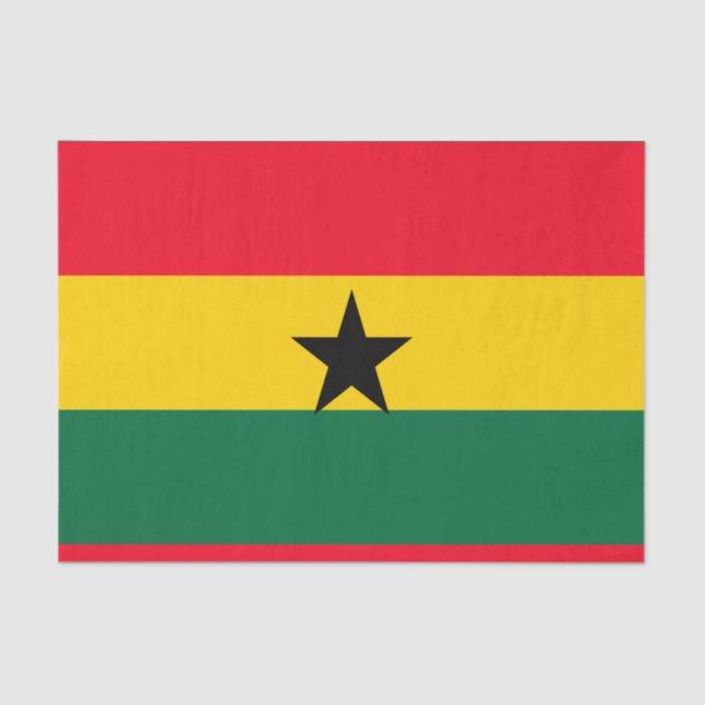 Ghana Seidenpapier (Vorderseite)