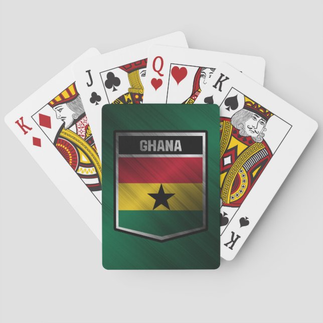 Ghana Spielkarten (Rückseite)