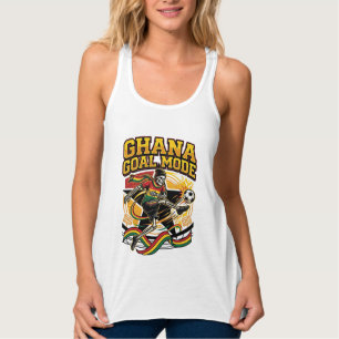 Ghana Tor Modus Skelett Stürmer Nationen Streetwea Tank Top