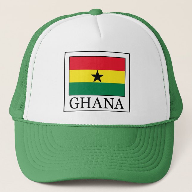 Ghana Truckerkappe (Vorderseite)