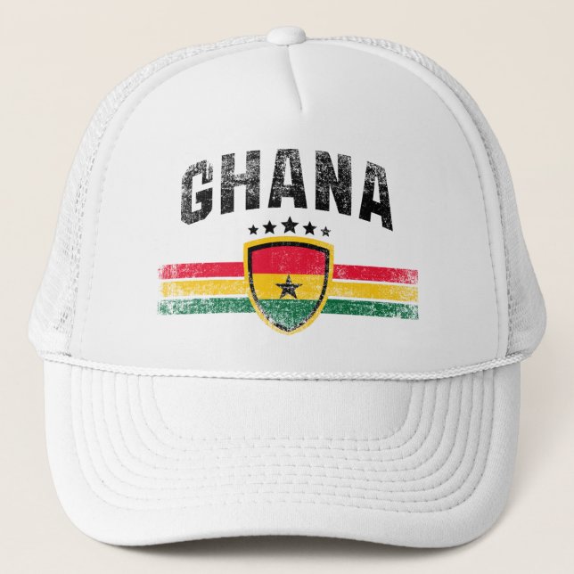 Ghana Truckerkappe (Vorderseite)