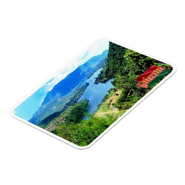 Ghana - Volta Lake - Magnet (Linke Seite)