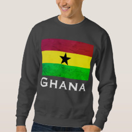 Ghana (Westafrika) Flagge - Accra, Kumasi, Tamale Sweatshirt