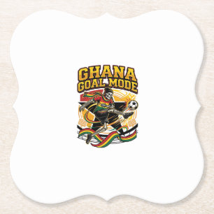 Ghana Ziel Modus Skelett Stürmer Nationen Streetwe Untersetzer