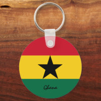 Ghanaische Flagge & Ghana - Urlaub, Patrioten / Sp