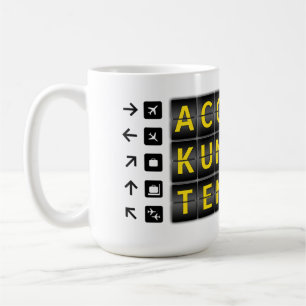 ghanaische Städte Kaffeetasse