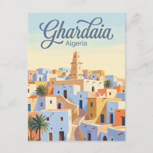 Ghardaïa Algerien Postkarte
