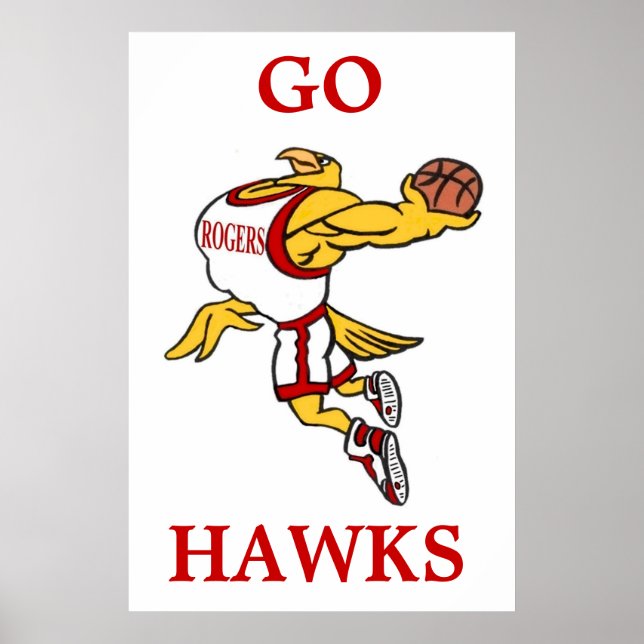 GHawk 23" X 34" Poster (Vorne)