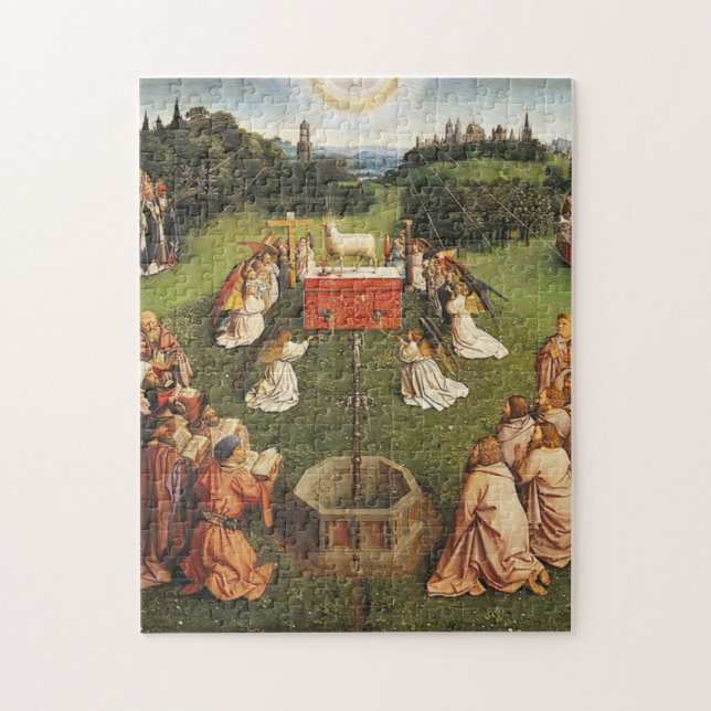Ghent Altarpiece von Van Eyck Brothers (Vertikal)