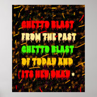 GHETTO BLAST AFRO AMERIKANISCHER STIL