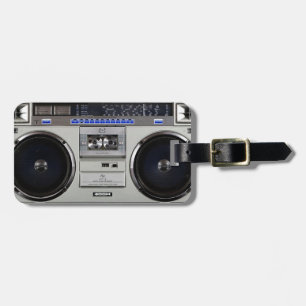 Ghetto Blaster Boombox Gepäckanhänger