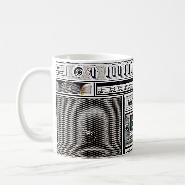 GHETTO BLASTER KAFFEETASSE (Links)