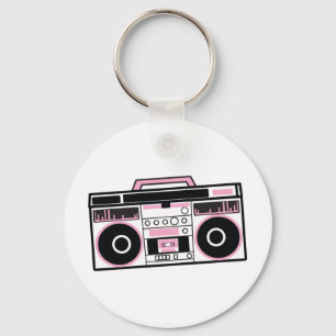 Ghettoblaster Schlüsselanhänger