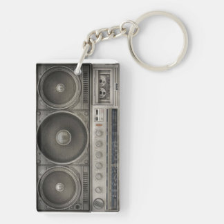 Ghettoblaster-Schlüsselkette Schlüsselanhänger