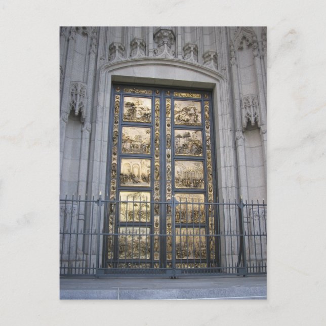 Ghiberti Doors Postkarte (Vorderseite)