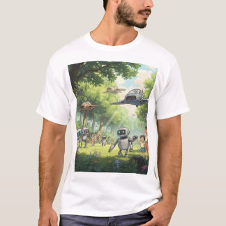 Ghibli Art in Shirt