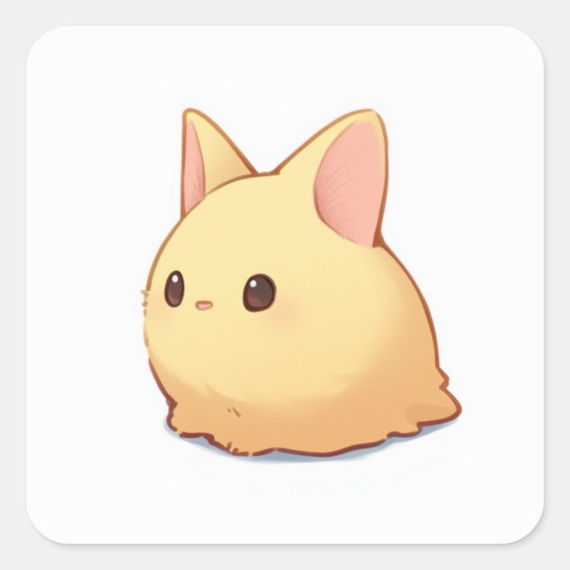 Ghibli ästhetischer Sticker (Vorderseite)