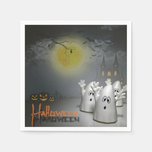 Ghoerig Halloween Serviette (Vorderseite)