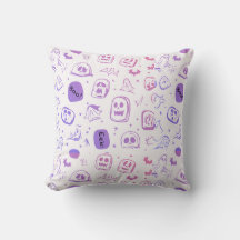 Ghoful Bats & Eerie Faces Halloween Dekoration