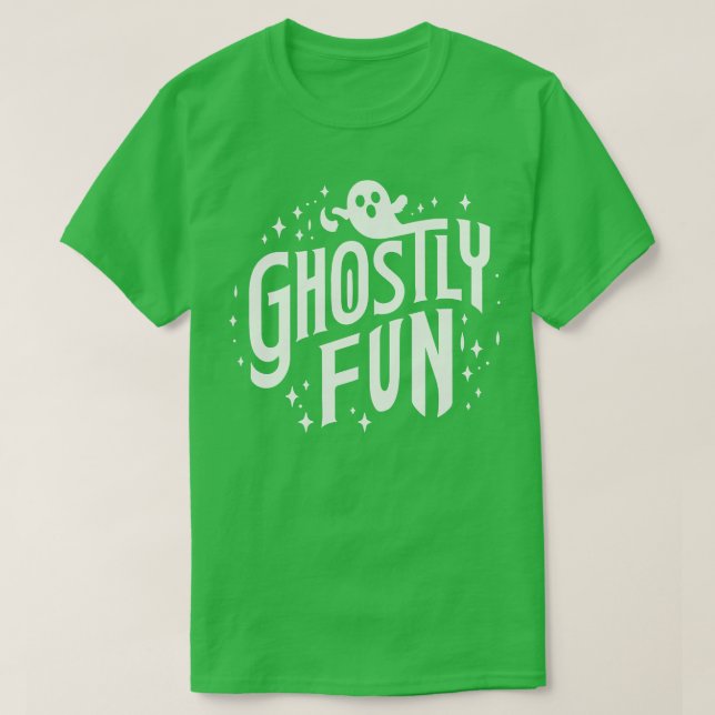 Ghoful Fun Playful Halloween Design TShirt 2 (Design vorne)