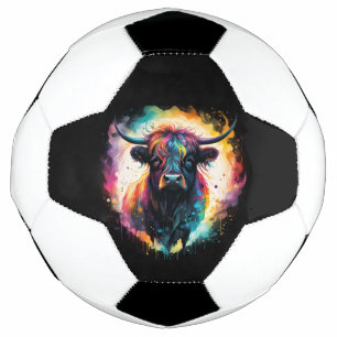 Ghoful Grace: Spektralholographische Hochlandkuh, Fußball