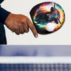 Ghoful Grace: Spektralholographische Hochlandkuh, Tischtennis Schläger