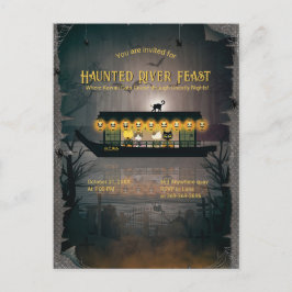 Ghoful Graveyard Cruise Einladung Postkarte