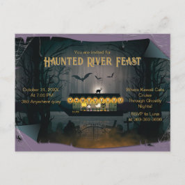 Ghoful Graveyard Cruise Einladung Postkarte