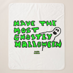 Ghoful Halloween Medium Sherpa Blanket Sherpadecke