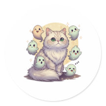 Ghoful Persian - Fluffy Persian Cat Halloween