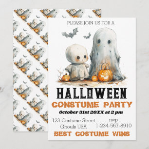 Ghoost Giggles - Jote Halloween Party Invitation