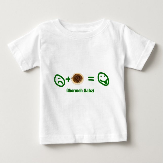 Ghormeh Sabzi Baby T-shirt (Vorderseite)