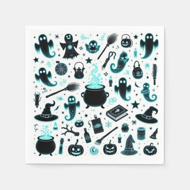 Ghosive Glows Serviette (Vorderseite)