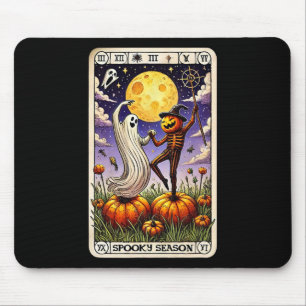 Ghost and Skelettanz Sonnenlicht Halloween Tarot C Mousepad