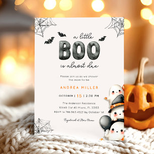 Ghost Baby Dusche ein kleines Boo Halloween Einladung