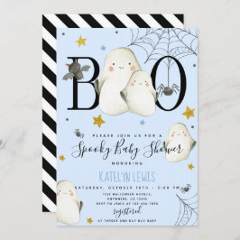 Ghost Baby Shower Einladung