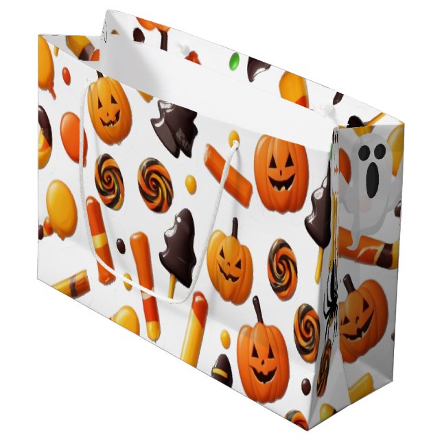 Ghost-Bag Große Geschenktüte (Vorderseite Schrägansicht)