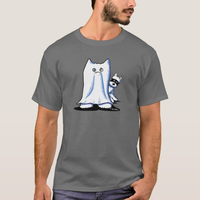 Ghost Bandit Westies Basic Dark T - Shirt (Vorderseite)