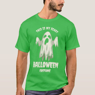 Ghost Beängstigenden Halloween Kostümboo zu dir Tr T-Shirt