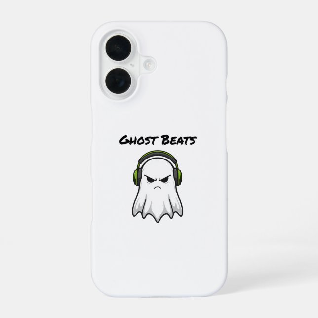 Ghost Beats iPhone 16 Hülle (Rückseite)